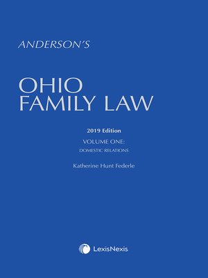 cover image of Anderson's Ohio Family Law